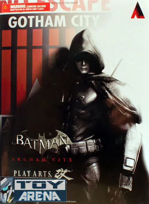 Dc Universe Batman Arkham City Robin Play Arts Kai Action Figure 1