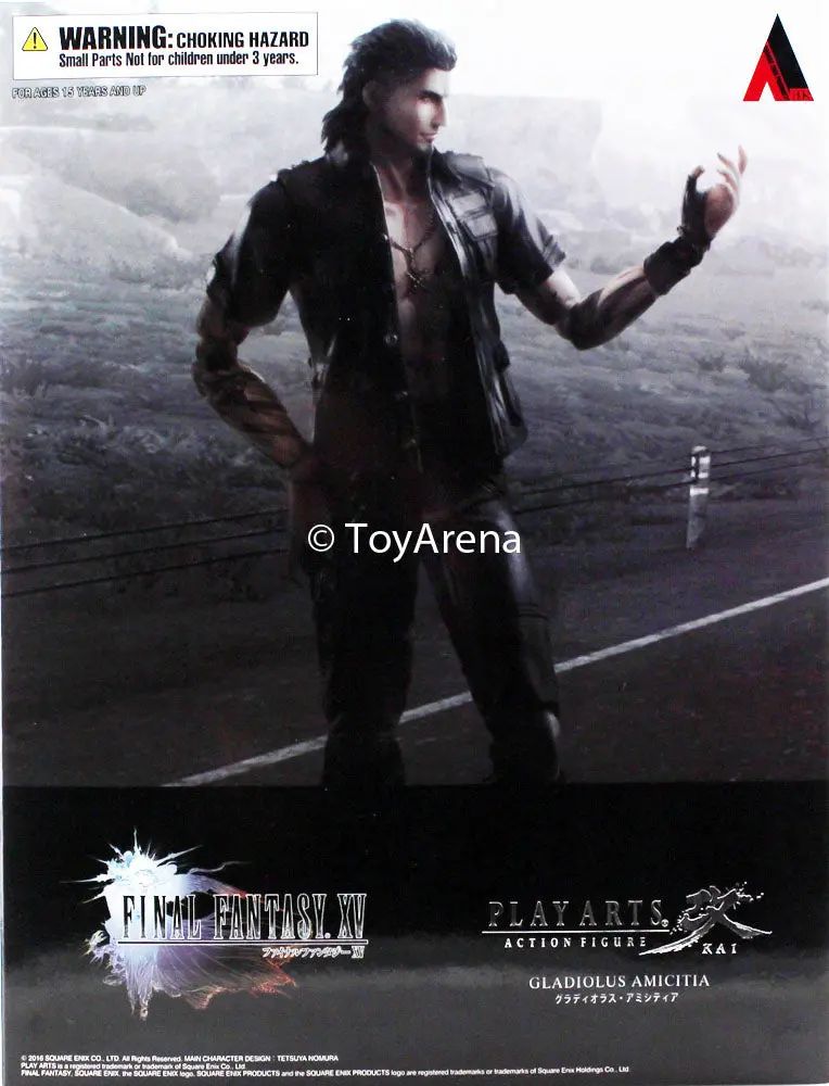 Final Fantasy Xv Gladiolus Amicitia Play Arts Kai Action Figure 1