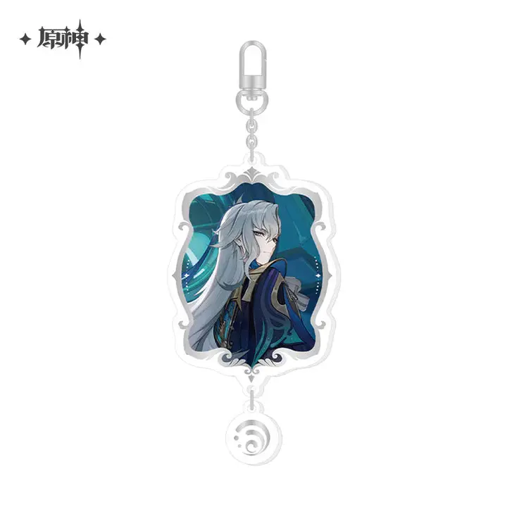 Genshin Impact Themed Series Acrylic Keychain - Neuvillette 1