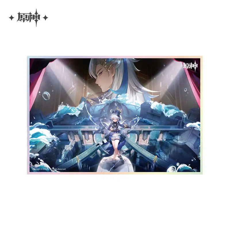 Genshin Impact Bordered Poster Masquerade Of The Guilty (Version A) Shikishi Art Board 1