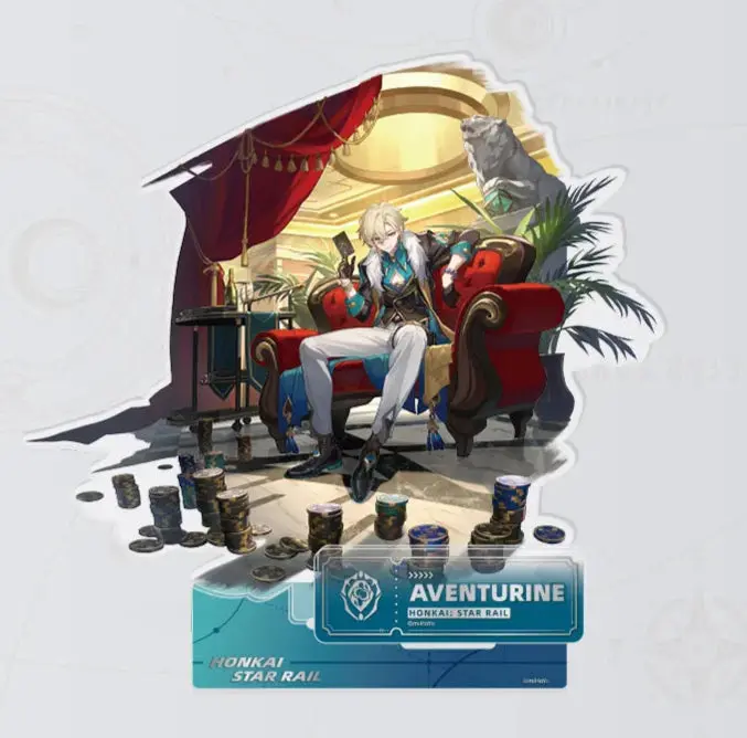 Honkai: Star Rail The Preservation Path Illustration Series Acrylic Stand - Aventurine 1