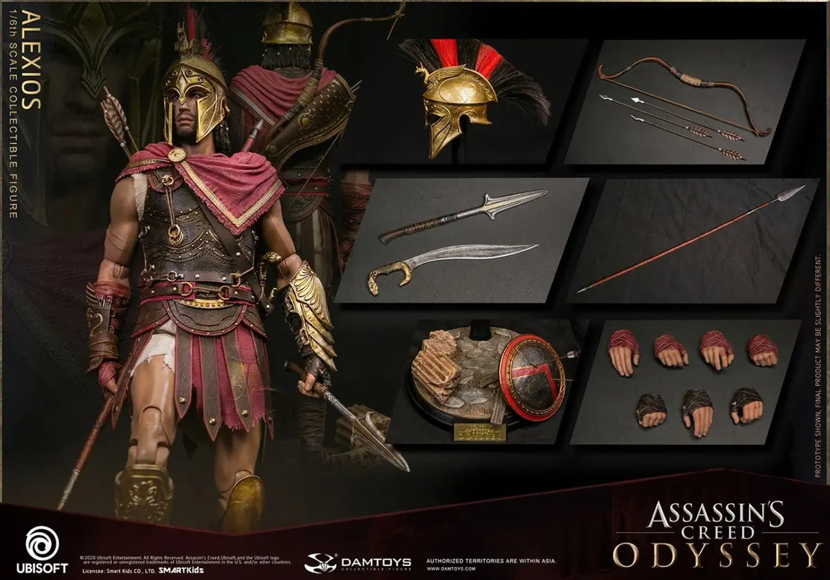 Damtoys 1/6 Assassin's Creed Odyssey Alexios Figure Dms019 Sixth Scale Figure 1