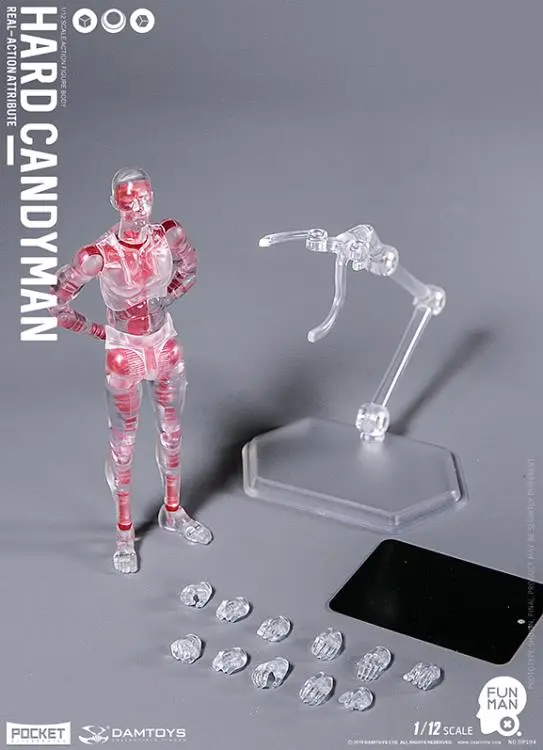 Damtoys 1/12 Pocket Elite Hard Candyman Scale Body Action Figure 1