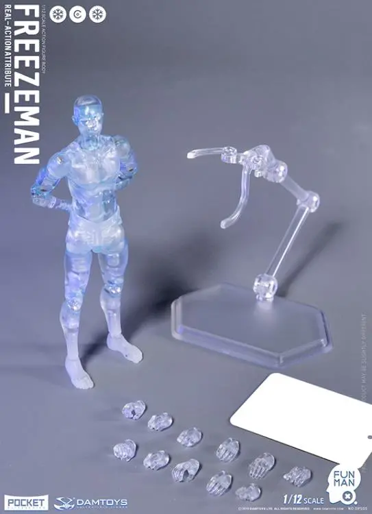 Damtoys 1/12 Pocket Elite Freezeman Scale Body Action Figure 1