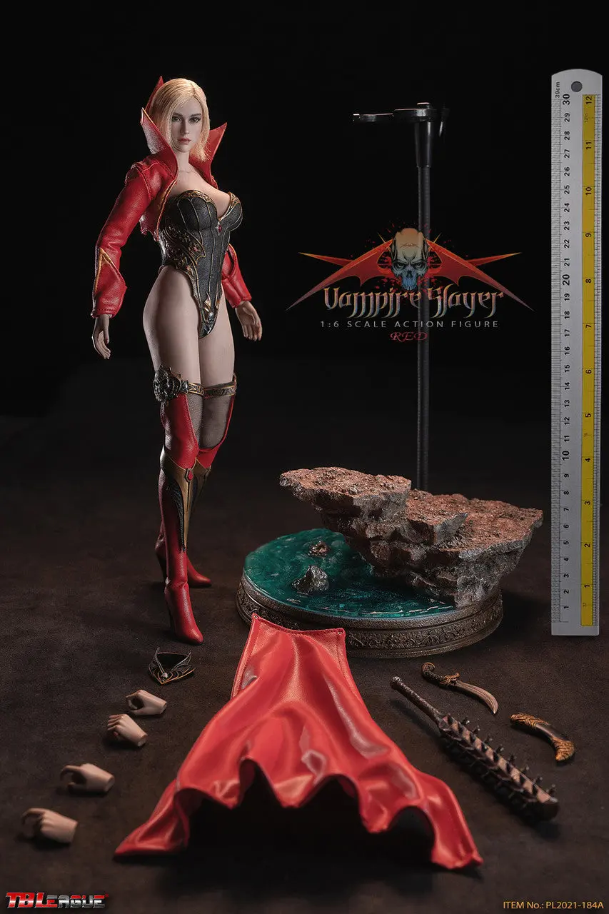 Tbleague Phicen 1/6 Vampire Slayer (Red) Action Figure Pl2021-184A 1