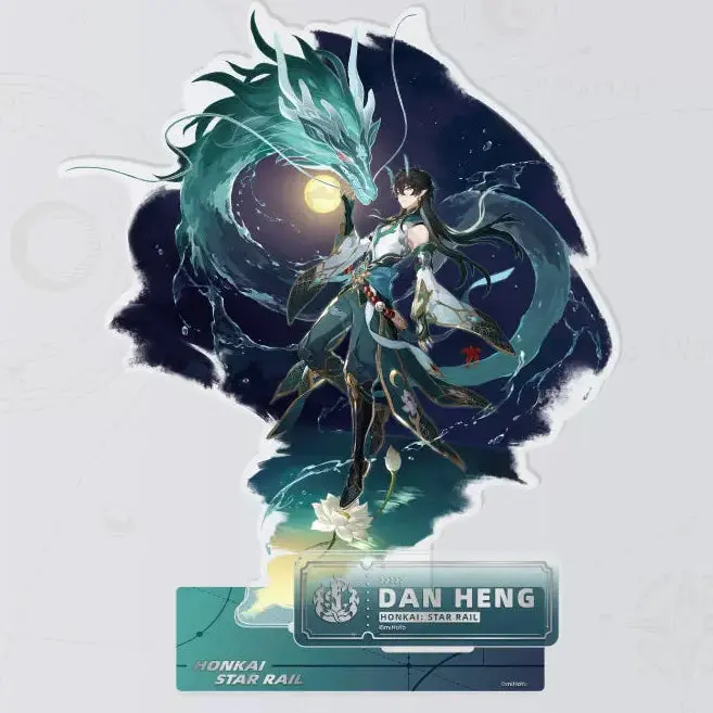 Honkai: Star Rail The Destruction Path Illustration Series Acrylic Stand - Dan Heng Imbibitor Lunae 1