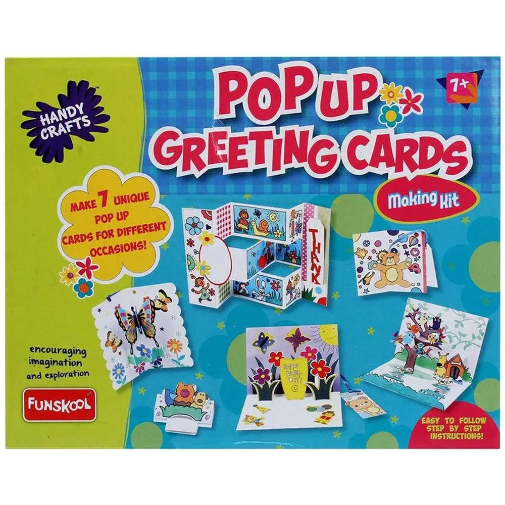 Original Funskool Pop Up Greeting Card Diy Kit For Kids 1
