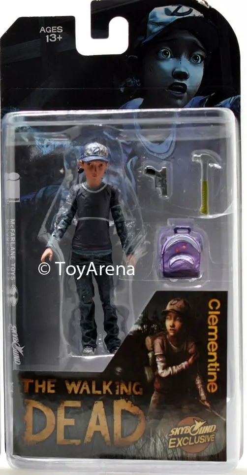 Skybound Exclusive The Walking Dead Clementine Color Ver Action Figure 1