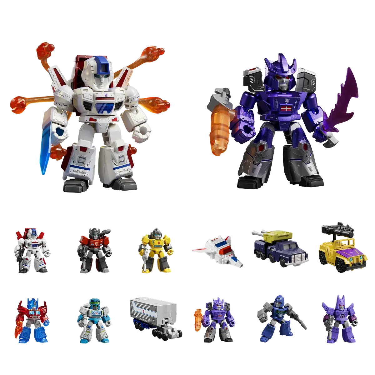 Blokees Transformers Model Kits Defender Version #05 Traitor To Tyranny Mystery Box Trading Figure Set Of 12 1