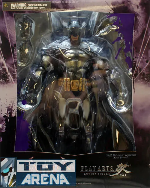 Dc Universe Batman Arkham Asylum Batman Armored Play Arts Kai Action Figure 1