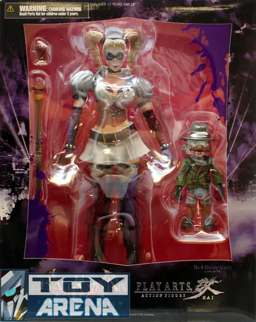 Dc Universe Batman Arkham Asylum Harley Quinn Play Arts Kai Action Figure 1
