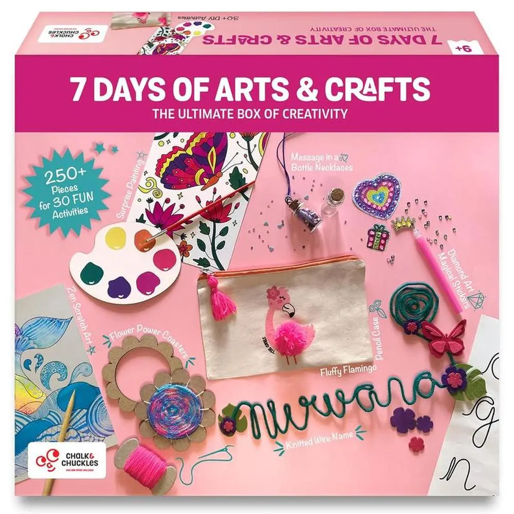 Chalk & Chuckles 30 In 1 Creative Diy Art & Craft Box (9-15 Years) 1