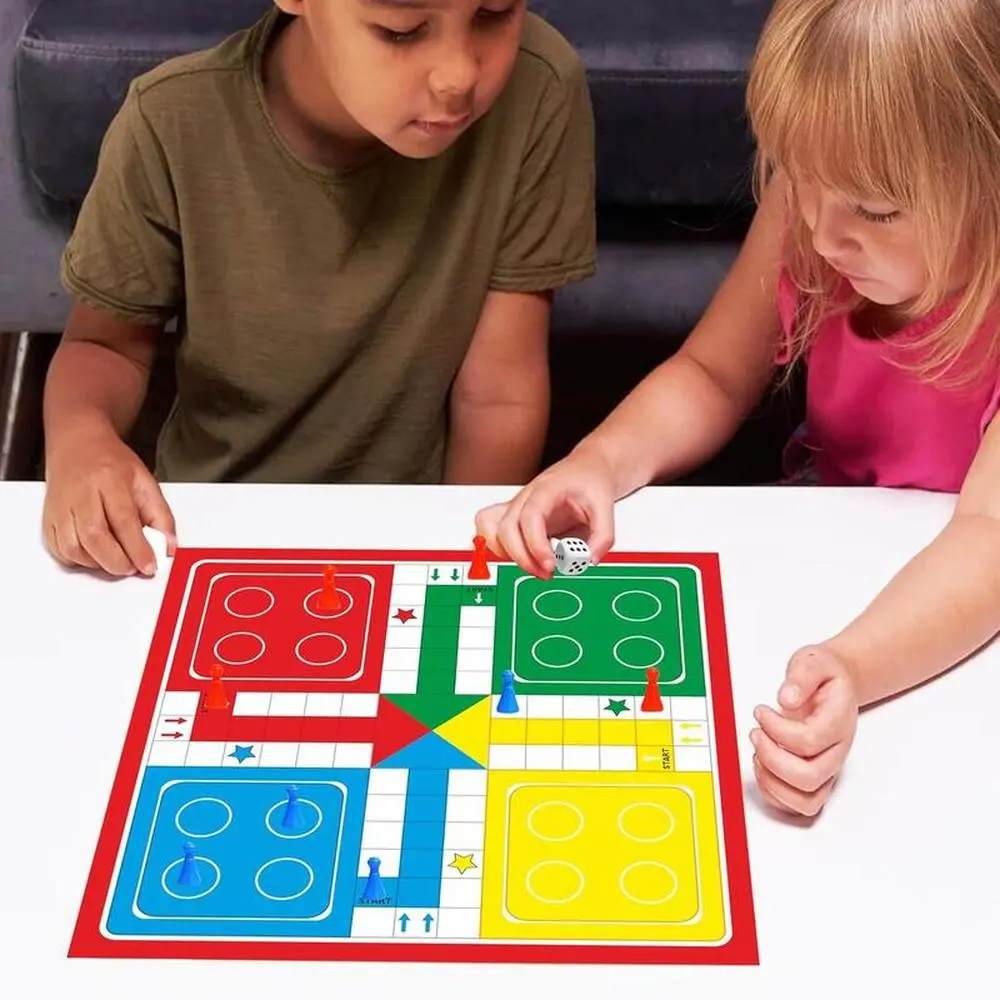 Ankit Toys & Games 2 In 1 Magnetic Ludo With Snakes And Ladders Board Game (6 Years Till Grown Ups) 2
