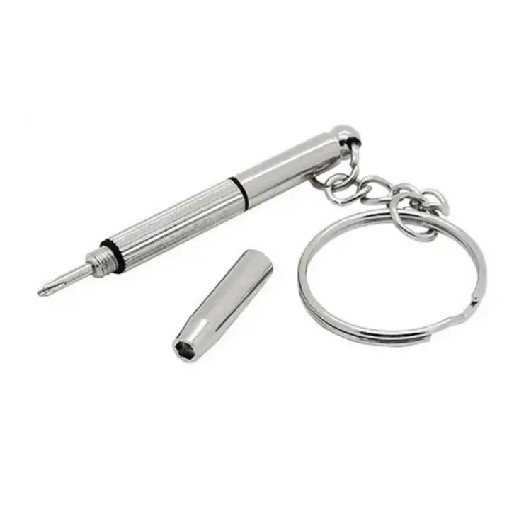 3In1 Mini  Eyeglass Phone Watch Repair Screwdriver Kit Tool Keychain 1