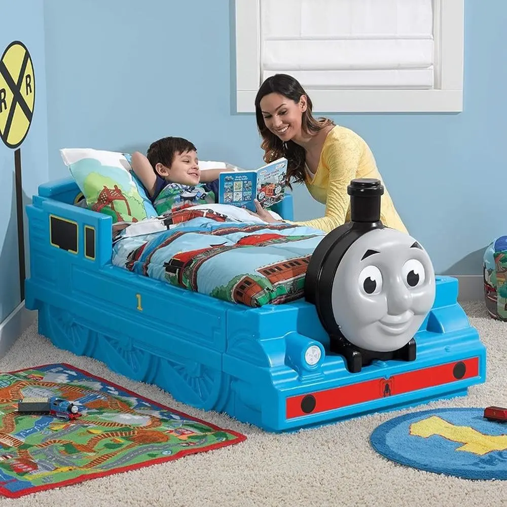 Step2 Thomas The Tank Engine Toddler Bed With Built In Storage (2-6 Years) 1