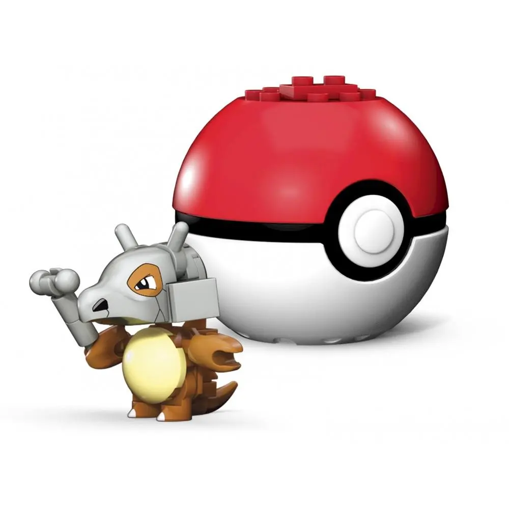 Mega Construx Pokemon Buildable Cubone Figure & Poke Ball 1