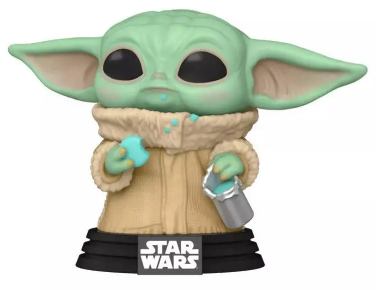 Funko Pop #465 Star Wars: The Mandalorian Grogu With Cookies 1
