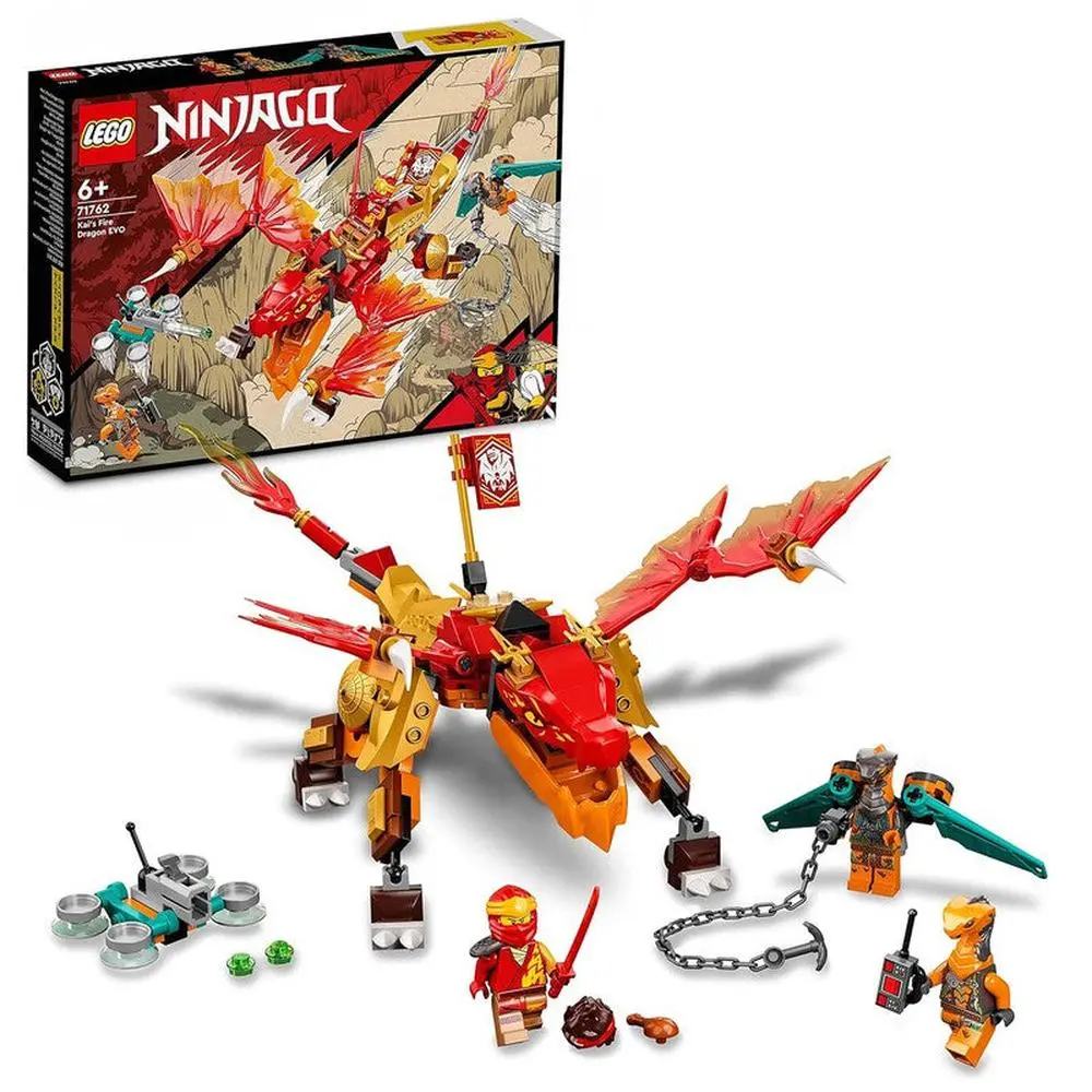 Lego Ninjago Kai's Fire Dragon Evo Building Blocks - 204 Pieces (6-8 Years) 1