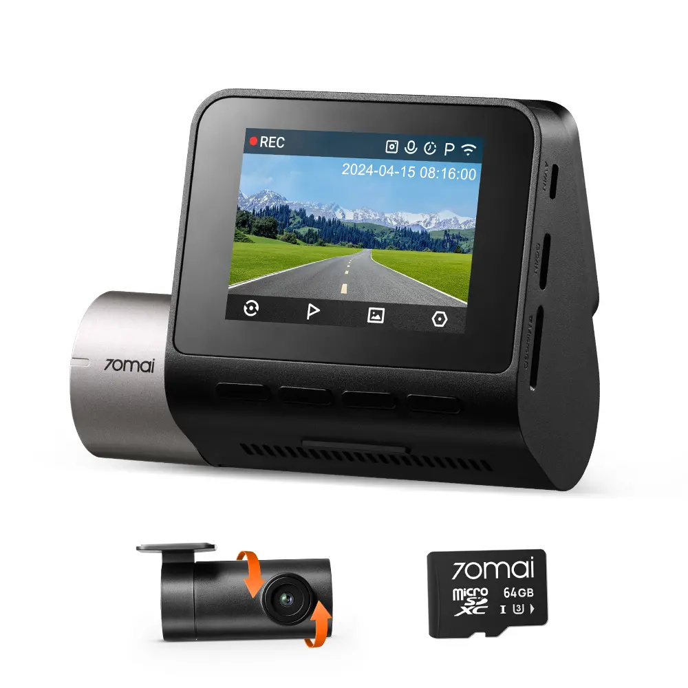 Spring Starter Kit: A510 Front Cam + Rear Cam + 64Gb Microsd Card 1