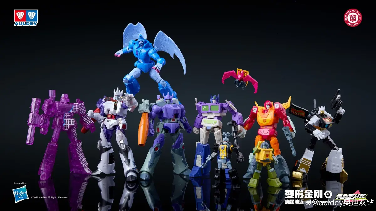 Auldey Transformers Alpha Action Elite Wave 3 Chaotic Threshold Trading Action Figure Set Of 6 1