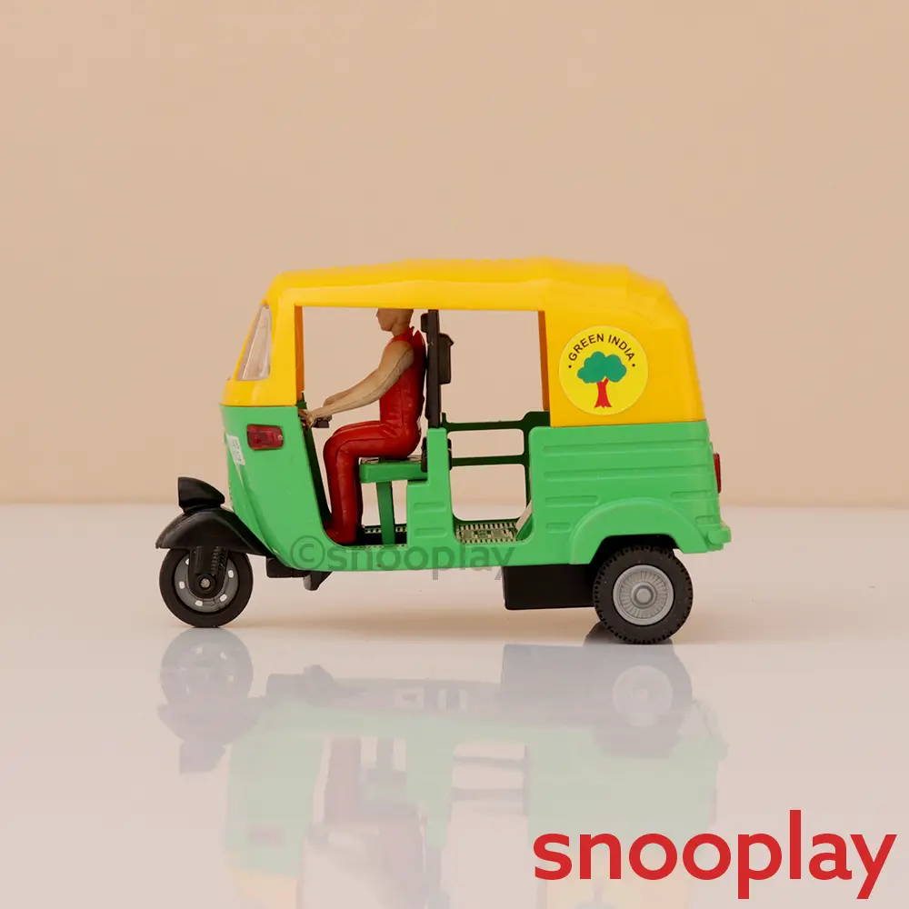 Centy Cng Auto Rickshaw Pullback Toy (1-4 Years) 1