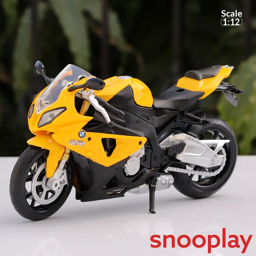Metal Speed Zone Original Bmw S1000 Rr Licensed Diecast Bike | 1:12 Scale Model (14 Years Till Grown Ups) 1