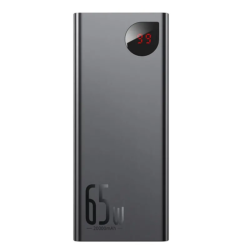 Baseus Adaman Metal Digital Display Quick Charge Power Bank 20000Mah 65W 1