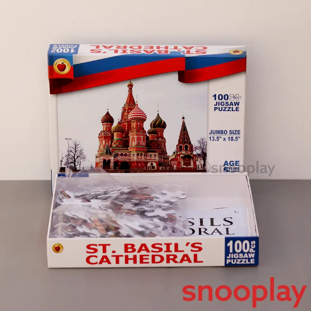 Applefun 'N' Learn St. Basil's Cathedral Jigsaw Puzzle - 100 Pieces (5-8 Years) 1