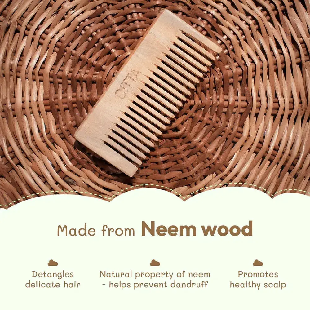 Citta Kids Neem Hair Comb 1