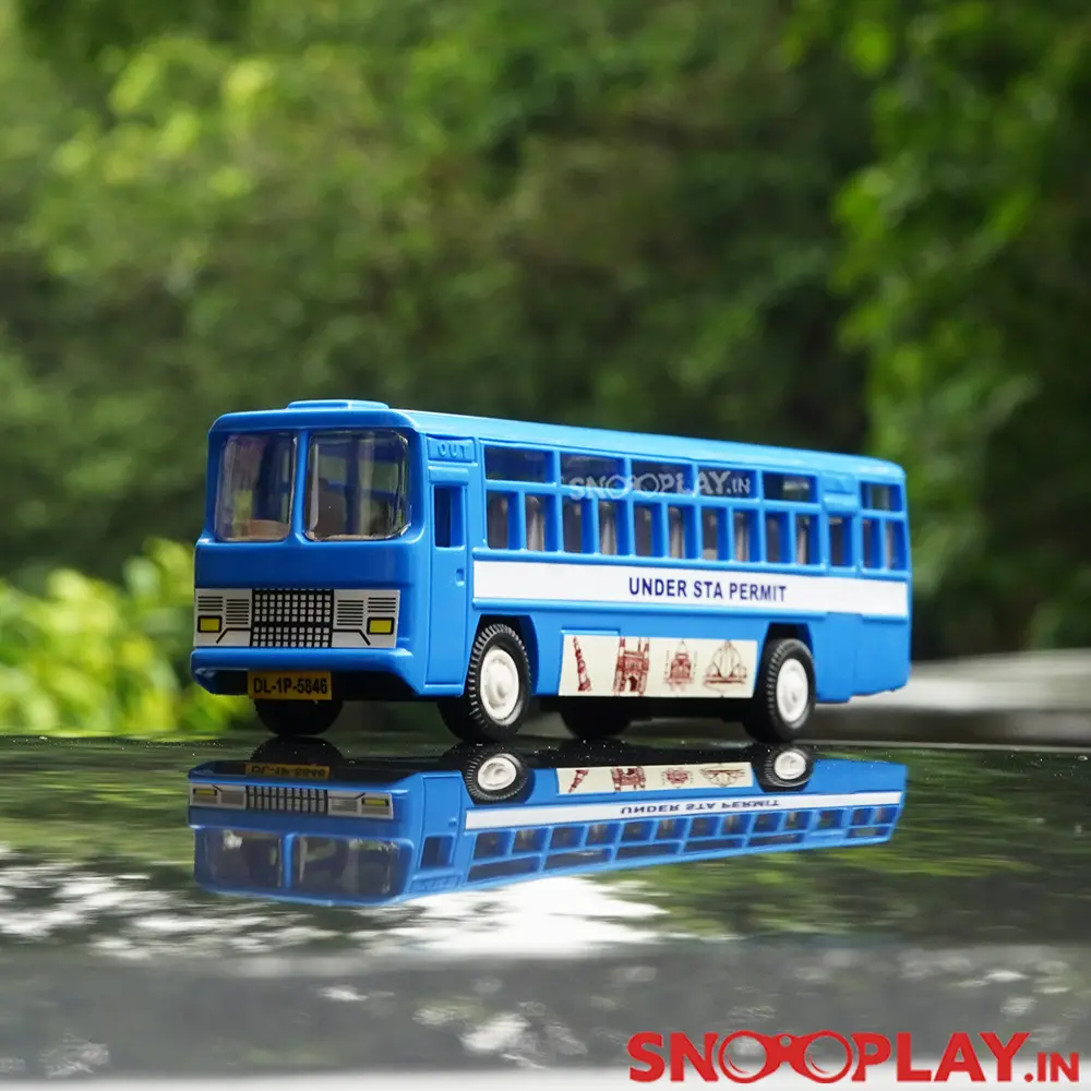 Centy City Bus Miniature Passenger Pullback Toy (1-4 Years) | Assorted Colors 1