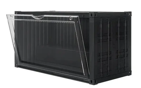Black Container Led Display Box 1