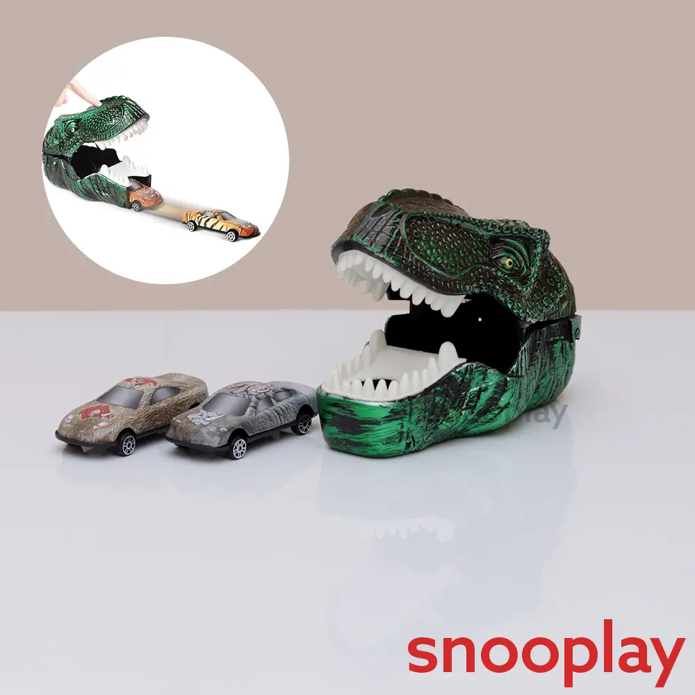 Dinosaur Mouth Car Launcher With 1 Car (5-8 Years) 1