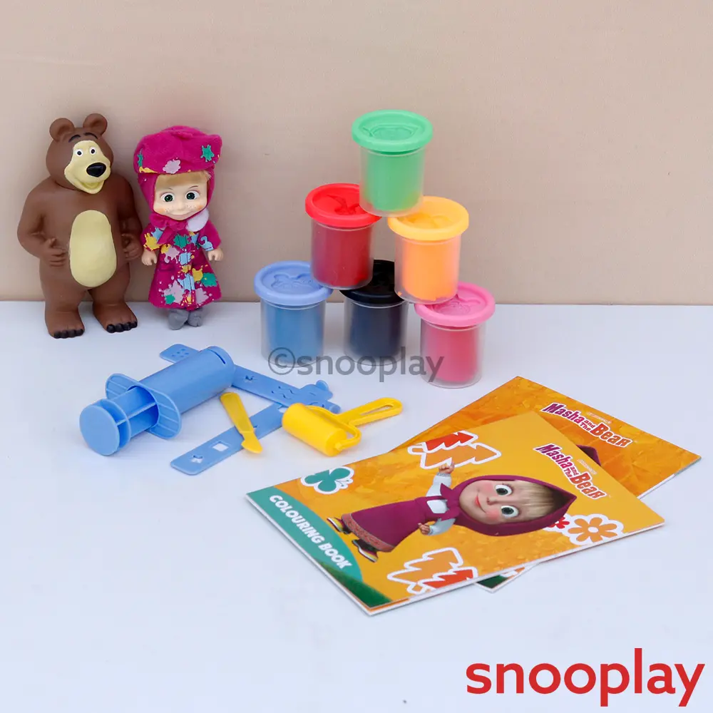 Simba Masha And The Bear Doughy Adventure Play Set (3-6 Years) 1