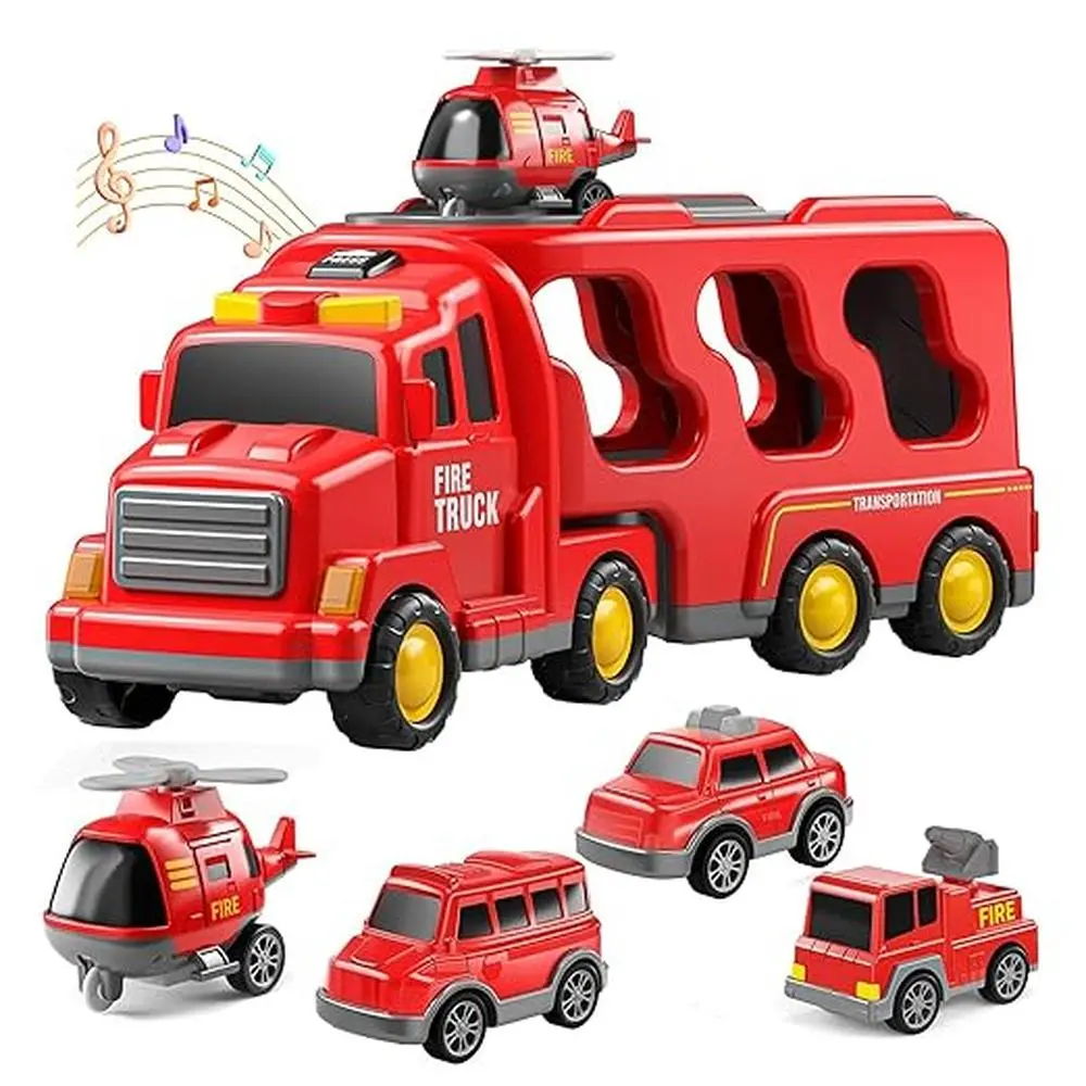 Kidology 5-In-1 Rescue Vehicles Fire Truck 1