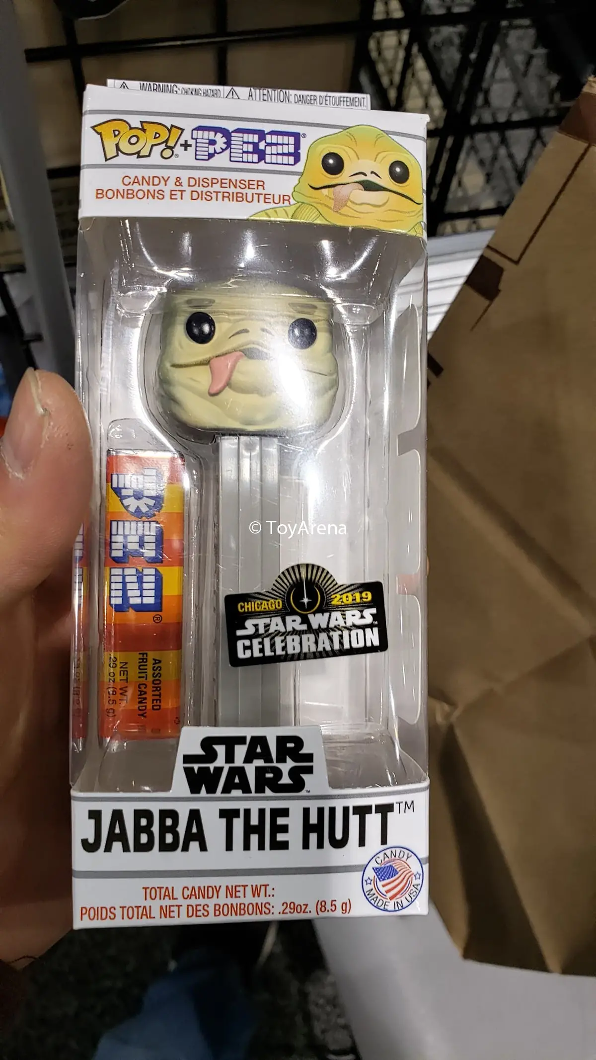 Funko Pop + Pez Jabba The Hut Star Wars Celebration 2019 Exclusive 1