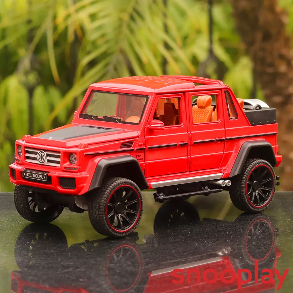 Sms Play & Smile G650 Amg Off Road Suv Convertible Diecast Car | 1:22 Scale | Assorted Colors (3 Years Till Grown Ups) 1