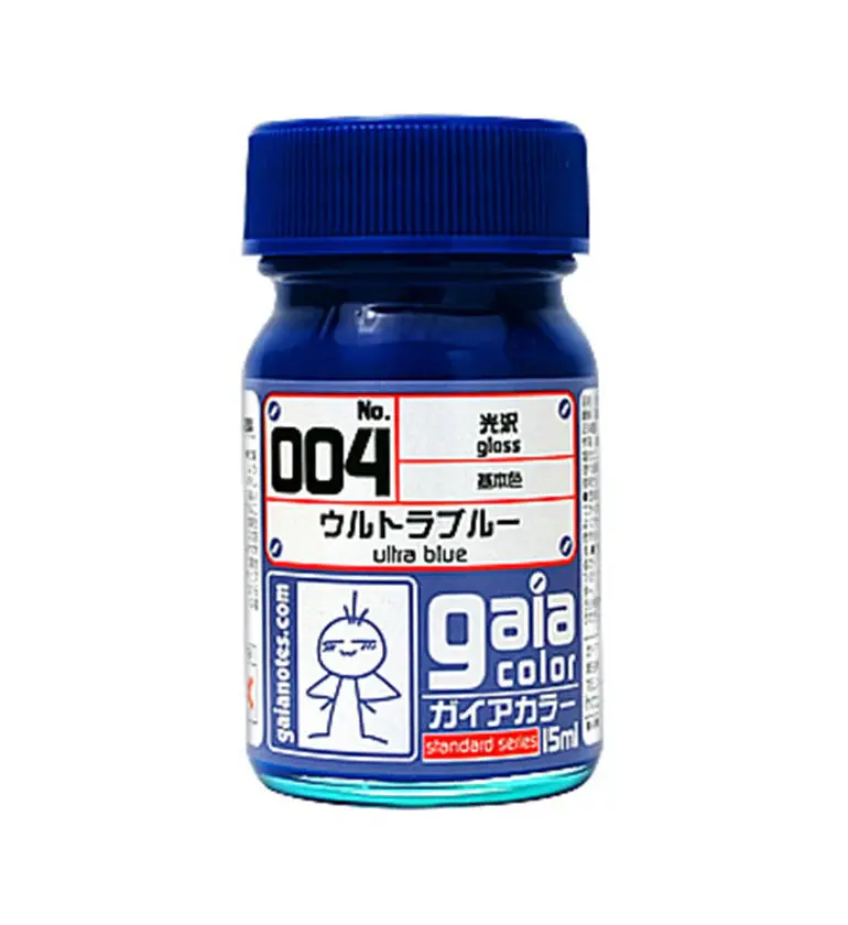 Gaianotes Gaia 004 Gloss Ultra Blue 15Ml Paint Bottle 1
