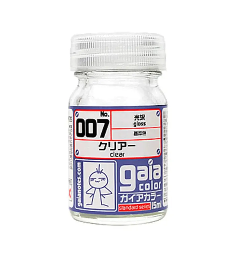 Gaianotes Gaia 007 Gloss Clear 15Ml Paint Bottle 1
