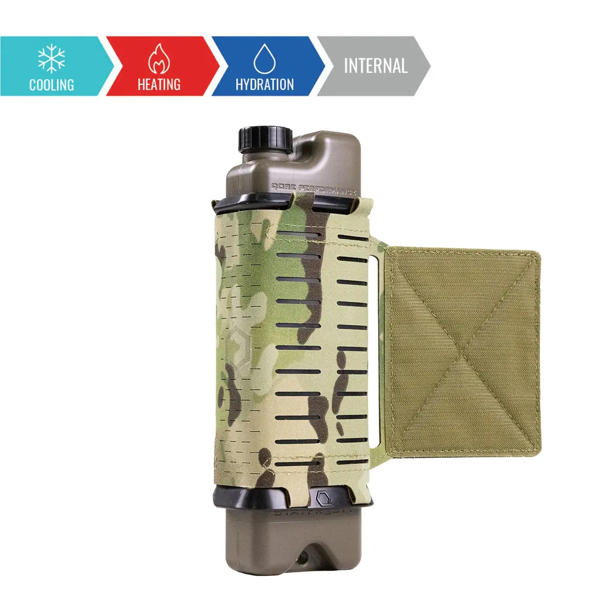 Iceflask® 16.9Oz (500Ml) Cooling, Heating & Hydration Canteen 1
