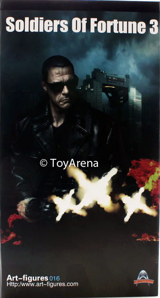 Art Figures 1/6 Af-016 Soldiers Of Fortune 3 Jean-Claude Van Damme (Jean Vilain - Expendables 2) Action Figure 1