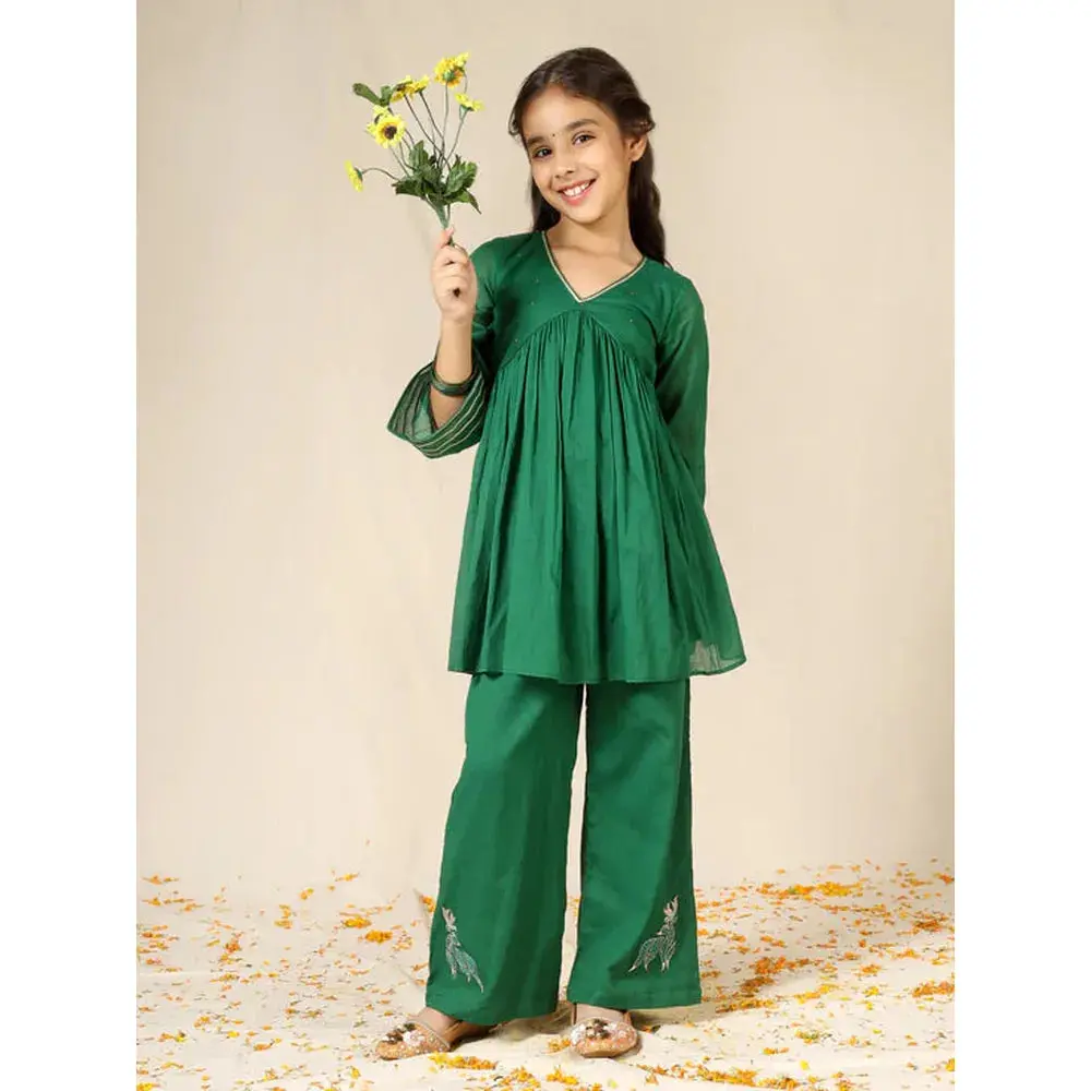 Jovi Jiyara Green Co-Ord Set 1