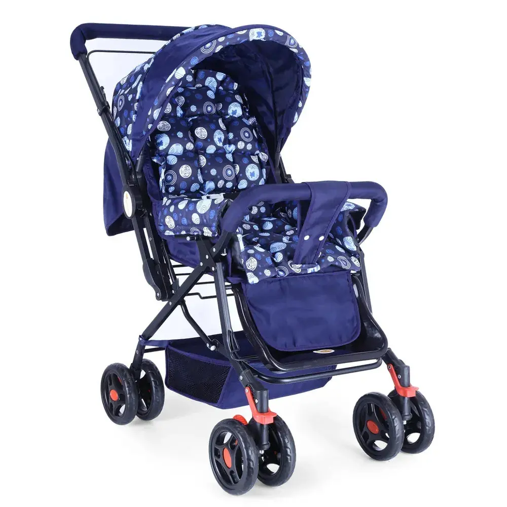 Infanto Babylove Stroller With 3-Position Adjustable Seat & 5-Point Safety Harness 1