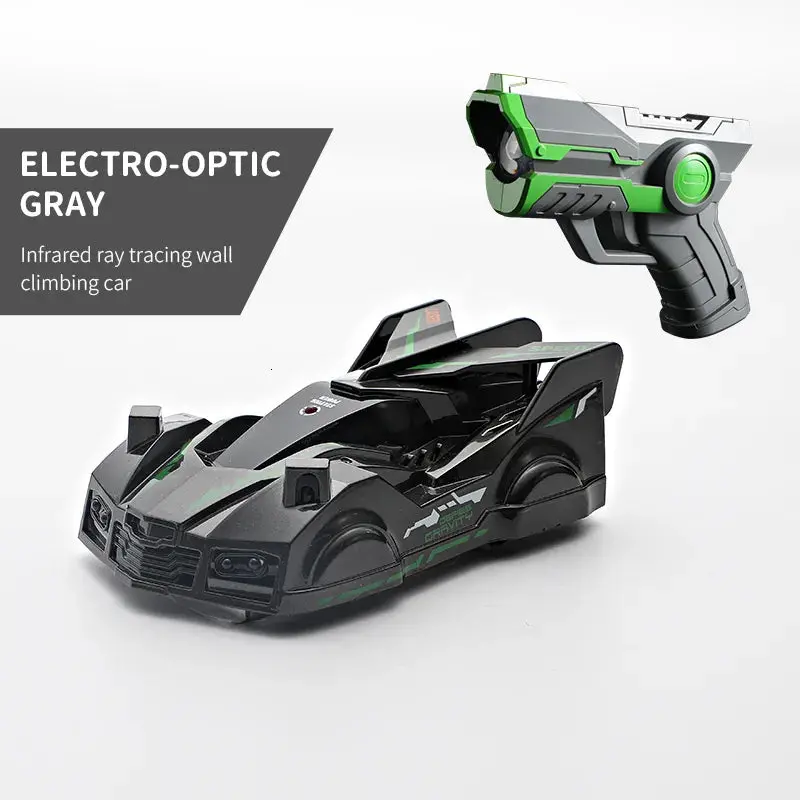 Infrared Ray Tracking Wall Climbing Car With Laser Gun 1