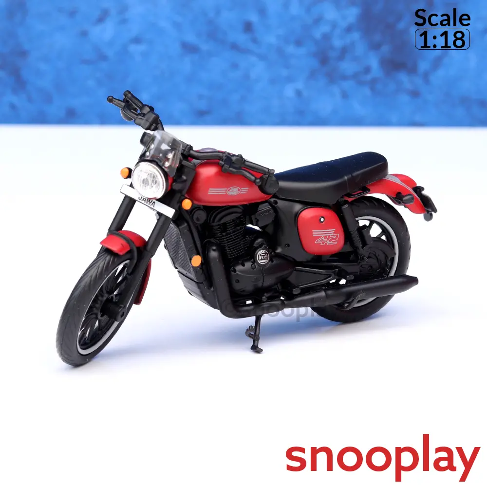 Maisto Original Jawa Yezdi Classic Licensed Diecast Bike | 1:18 Scale Model (14 Years Till Grown Ups) 1