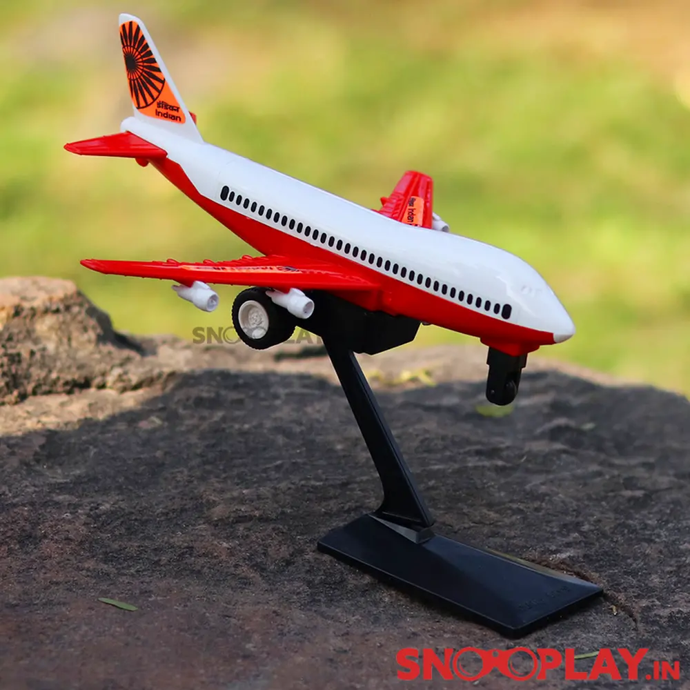 Centy Jet 747 Pullback Toy Plane Big With Detachable Stand (1-4 Years) | Assorted Colors 1