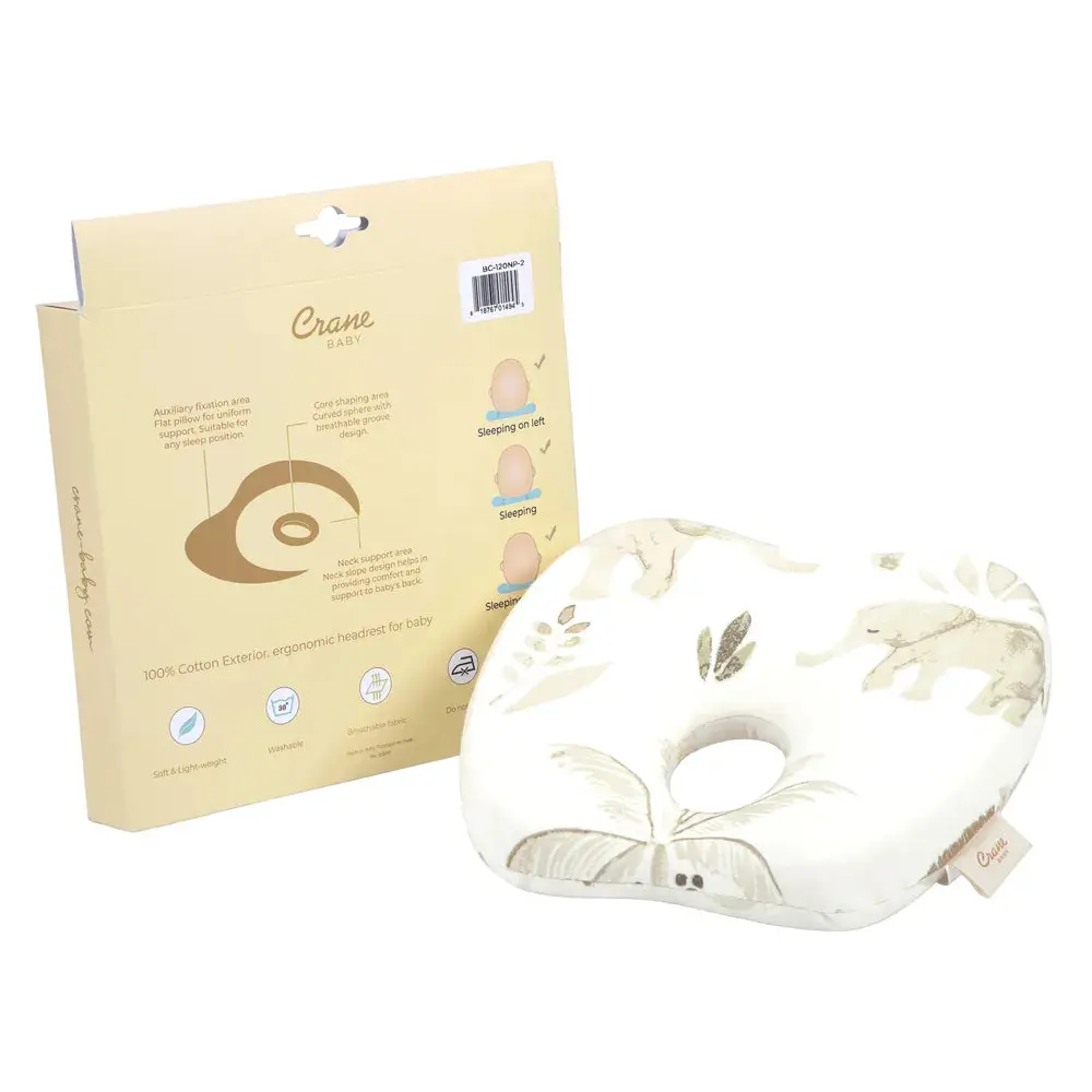 Abracadabra Crane Baby Memory Foam Pillow - Kendi Safari 1