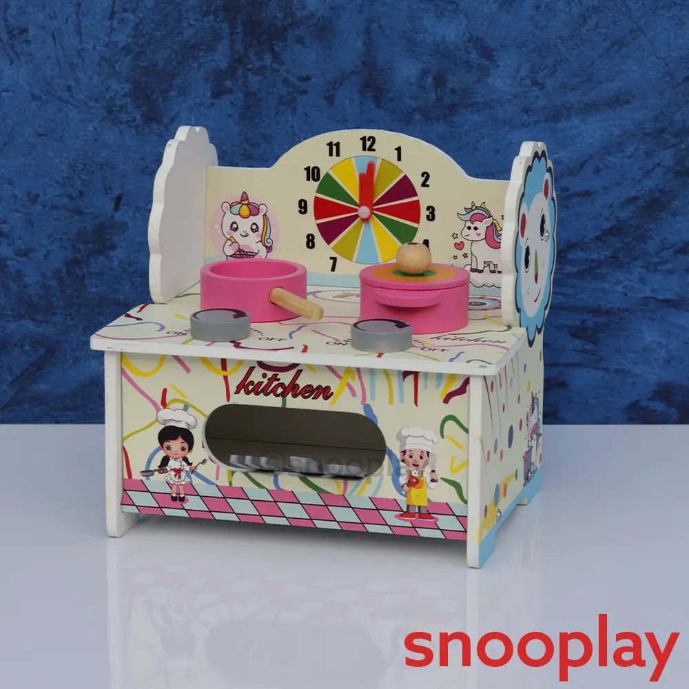 Simarr My First Kitchen Pretend Play Set With Apron & Chef Cap (3-4 Years) 1