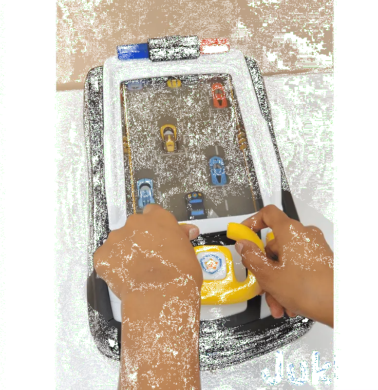 Jukku Little Driver Game With Rotating Steering Wheel | Horn, Headlight, Light & Sound (4-9 Years) 1