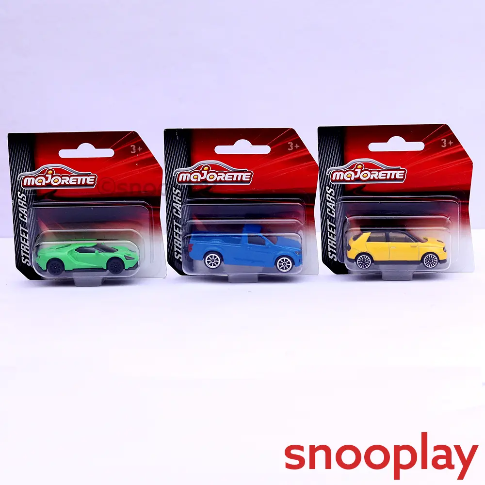 Majorette Set Of 3 Licensed Diecast Cars [Mj-58] - Isuzu D-Max, Ford Gt, Honda E 1