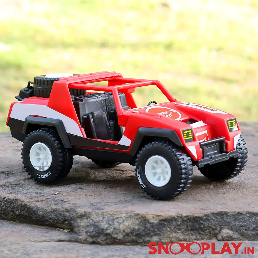 Original Funskool Mrf Racing Jeep Toy (3-10 Years) 1
